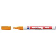 LAKKMARKER 751 KEREK HEGY 1-2MM NARANCS EDDING