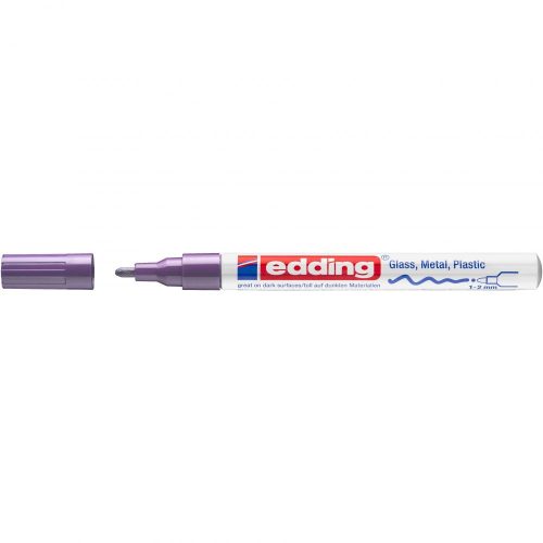LAKKMARKER 751 KEREK HEGY 1-2MM LILA EDDING