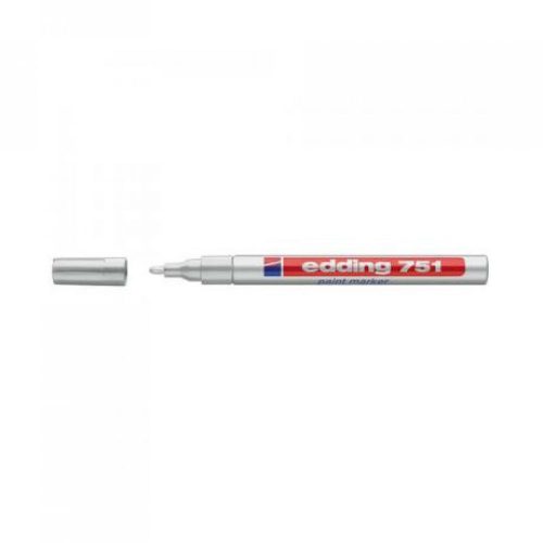 LAKKMARKER 751 KEREK HEGY 1-2MM EZÜST EDDING