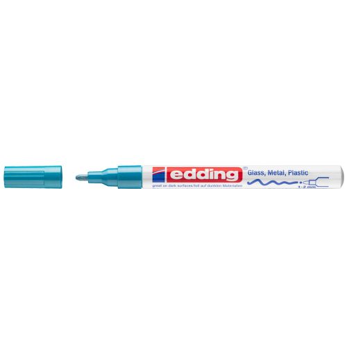 LAKKMARKER 751 KEREK HEGY 1-2MM VILÁGOSKÉK EDDING