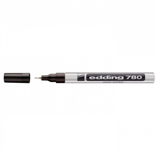 LAKKMARKER 780 KEREK 0,8MM EZÜST EDDING