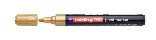 Lakkmarker 2-3mm kerek EDDING 790 arany 