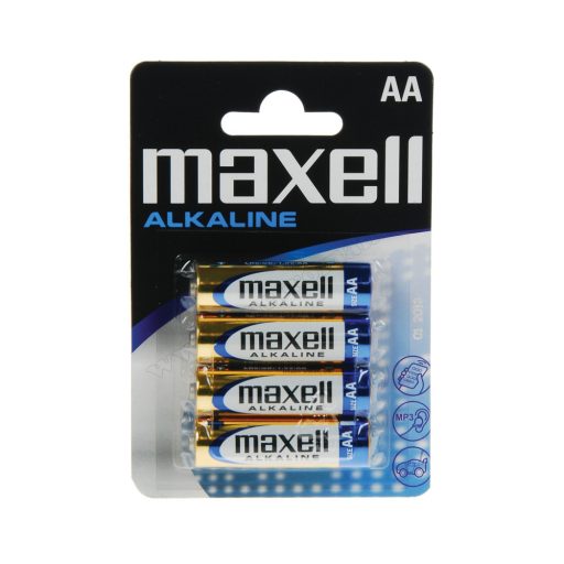 Elem AA ceruza LR6 zsugorfóliás alkaline DARABOS, Maxell