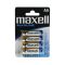 Elem AA ceruza LR6 zsugorfóliás alkaline DARABOS, Maxell