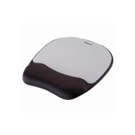   Egéralátét csuklótámasszal, memoryhab töltésű, FELLOWES Memory Foam, szürke