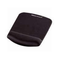   Egéralátét csuklótámasszal, habtöltésű, FELLOWES PlushTouch, fekete