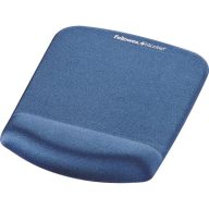   Egéralátét csuklótámasszal, habtöltésű, FELLOWES PlushTouch, kék