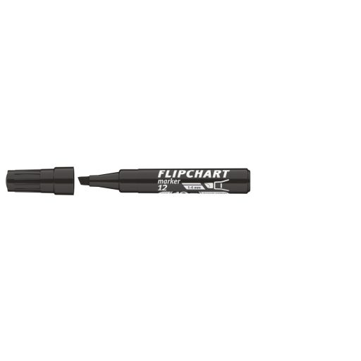 Flipchart marker vízbázisú 1-4mm vágott ARTIP 12 fekete 
