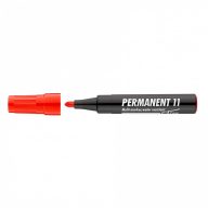 Alkoholos marker 3mm, kerek Ico 11 piros