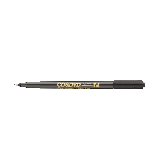 Permanent marker CD/DVD, F 0,5mm ICO, fe