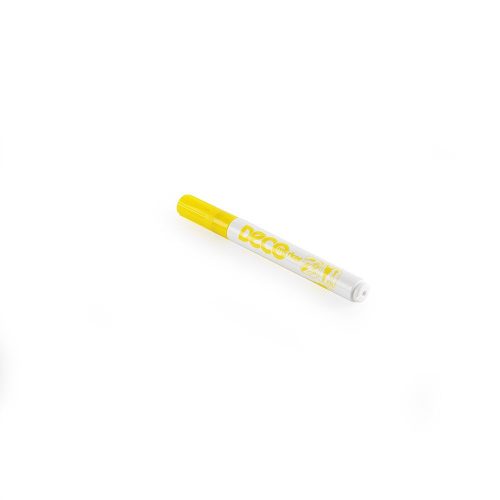 Lakkmarker, decomarker 2-4mm, kerek Ico sárga