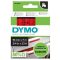 Feliratozógép szalag, 19 mm x 7 m, DYMO "D1", piros-fekete