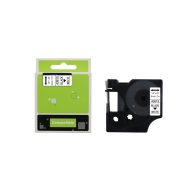 Dymo 43613 festékszalag black/white 6mmx7m ECO