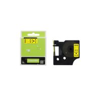 Dymo 45018 festékszalag fekete/sárga 9mmx7m ECO