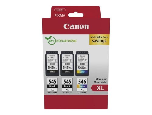 Canon 2x PG545XL + CL546XL tintapatron multipack ORIGINAL