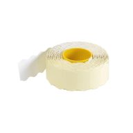   Árazószalag 25x16mm, stancolt sárga 10 tekercs/csomag, Bluering