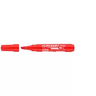   Flipchart marker rostirón vizes vágott végű 1-4mm piros ARTIP 12XXL