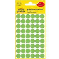Etikett címke, jelölésre 12 mm, Avery világoszöld, 