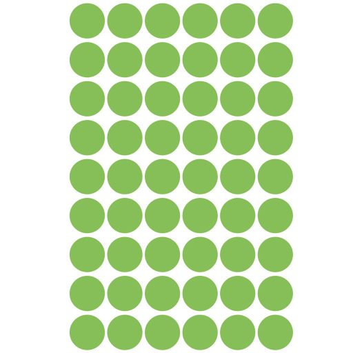 Etikett címke, jelölésre 12 mm, Avery világoszöld, 