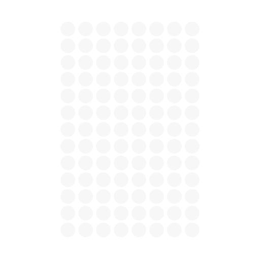 Etikett címke, jelölésre o8 mm, Avery fehér, 