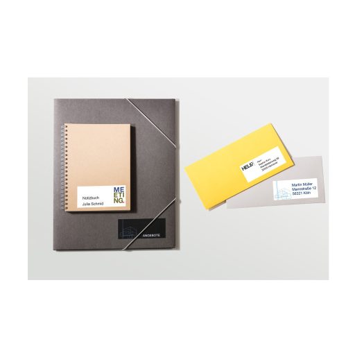 Etikett címke, univerzális 105 x42,3 mm, Avery fehér 