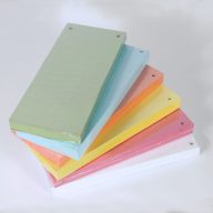 Elválasztócsík karton 190gr. 10,5x24 cm FEHÉR 100DB