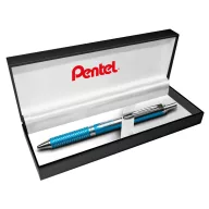  Rollertoll 0.35mm BL407S-A fém skybluleszínű test Pentel Energel írásszín kék