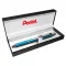 Rollertoll 0.35mm BL407S-A fém skybluleszínű test Pentel Energel írásszín kék