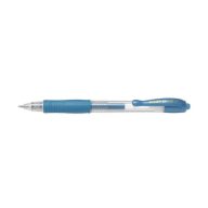 Zselés toll nyomógombos 0,7mm PILOT G-2 Metál kék