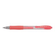Zselés toll nyomógombos 0,7mm PILOT G-2 Neon piros