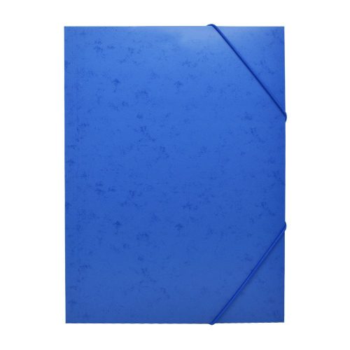 Gumis mappa A4 festett prespán karton BLUERING kék