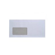   BORÍTÉK LC6/5 ENYVEZETT BÉLÉSNYOMOTT BAL ABLAKOS 35X90 GÉPI TÖLTÉSHEZ 1000DB 114x229 MM