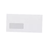   BORÍTÉK LC6/5 ENYVEZETT BÉLÉSNYOMOTT BAL ABLAKOS 35X90 GÉPI TÖLTÉSHEZ 1000DB 114x229 MM