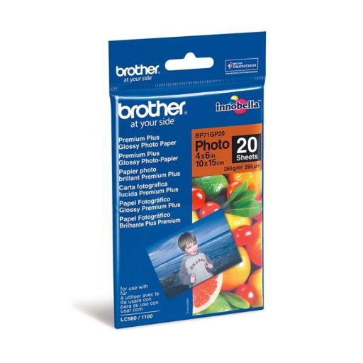 Brother Premium Plus fotópapír 10x15cm/260gm