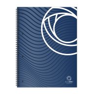   Spirálfüzet A4, 70lap, perforált lyukasztott Bluering® vonalas