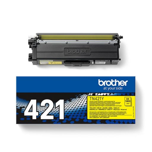 BROTHER TN421 TONER YELLOW EREDETI