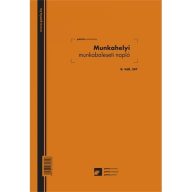 Munkahelyi munkabaleseti napló 24 lapos füzet A/4