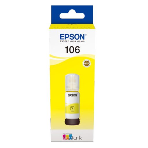 Epson T00R4 Tinta Yellow 70ml No.106
