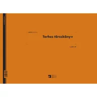   C.3341-29 Terhes törzskönyv A/3, 50 lapos, keménytábla kötéssel 