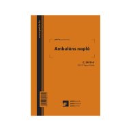 AMBULÁNS NAPLÓ, 50X2 LAPOS, A/5 C.3410-5/V 