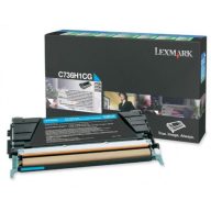   Lexmark C736/x736/738 High Return Toner Cyan 10K (Eredeti) C736H1CG