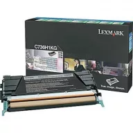   Lexmark C736/X736/738 High Return Toner Black 12k (Eredeti) C736H1KG
