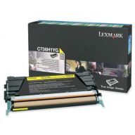   Lexmark C736/x736/738 High Return Toner Yellow 10K (Eredeti) C736H1YG