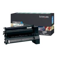   Lexmark C78x/X782 High Return Toner Cyan 10K (Eredeti) C780H1CG