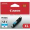 CANON CLI551XL TINTAPATRON C EREDETI