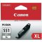 CANON CLI551XL TINTAPATRON GREY EREDETI