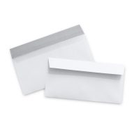   BORÍTÉK LA/4 SZILIKONOS FEHÉR DARABOS! BÉLÉSNYOMOTT 110×220 MM