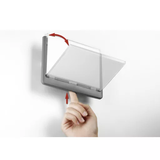 Információs tábla 149x105,5mm fehér DURABLE