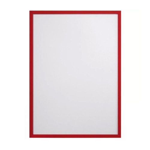 Infokeret DURABLE DURAFRAME® MAGNETIC A3,   5 db /csomag piros