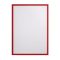 Infokeret DURABLE DURAFRAME® MAGNETIC A3,   5 db /csomag piros